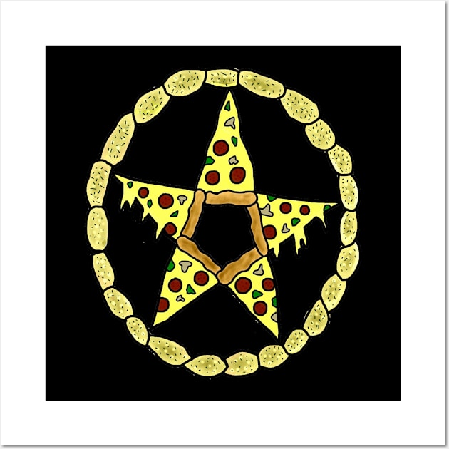 Pizza Penatcle Wall Art by imphavok